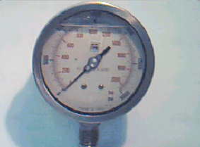 초고압유압게이지 : 초고압 압력 표시용으로 2000bar까지 측정( 100mm )